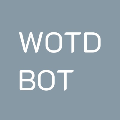 WordOfTheDayBot logo