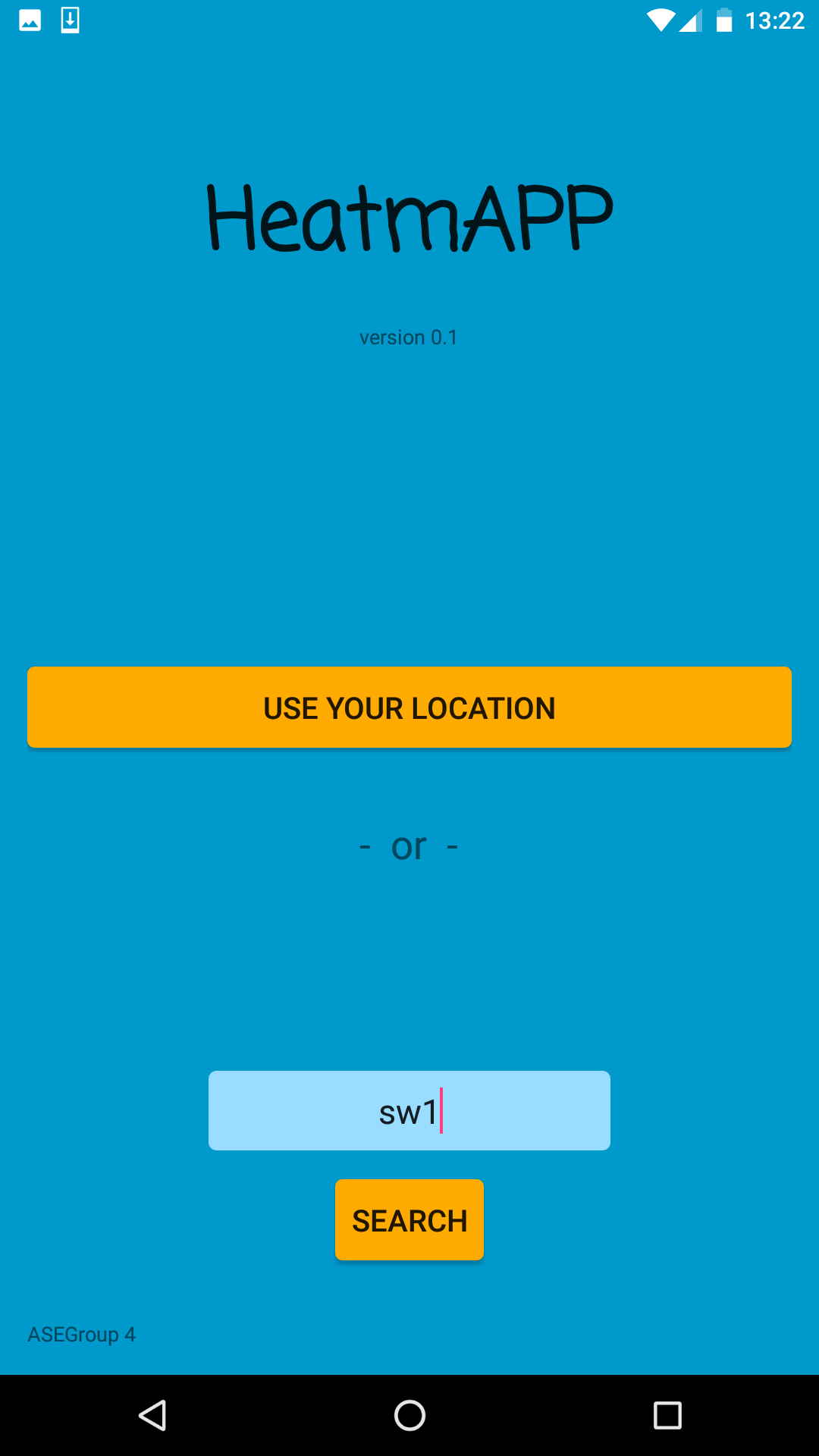 Title screen of HeatmAPP